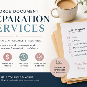 Divorce Document Preparation Services